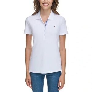 XL Tommy Hilfiger Women’s White Polo Shirt